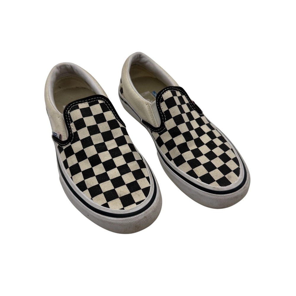Vans Classic Slip-On Checkerboard Slip On Sneakers M 5.5